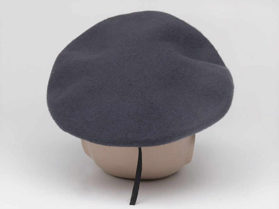 Grey Yugoslavian police beret, 1999 | Online Collection | National Army ...