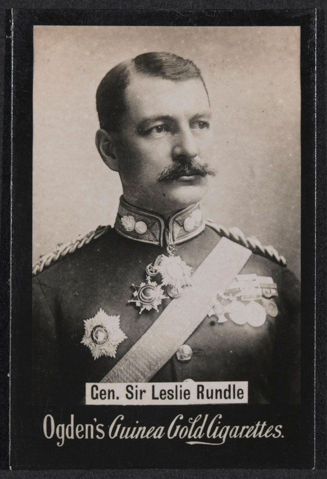 'Gen. Sir Leslie Rundle', cigarette card, 1902 (c) | Online Collection ...