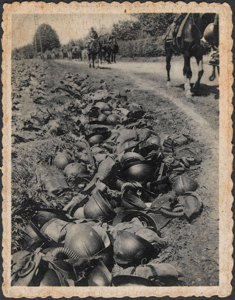 Discarded French equipment, 1940