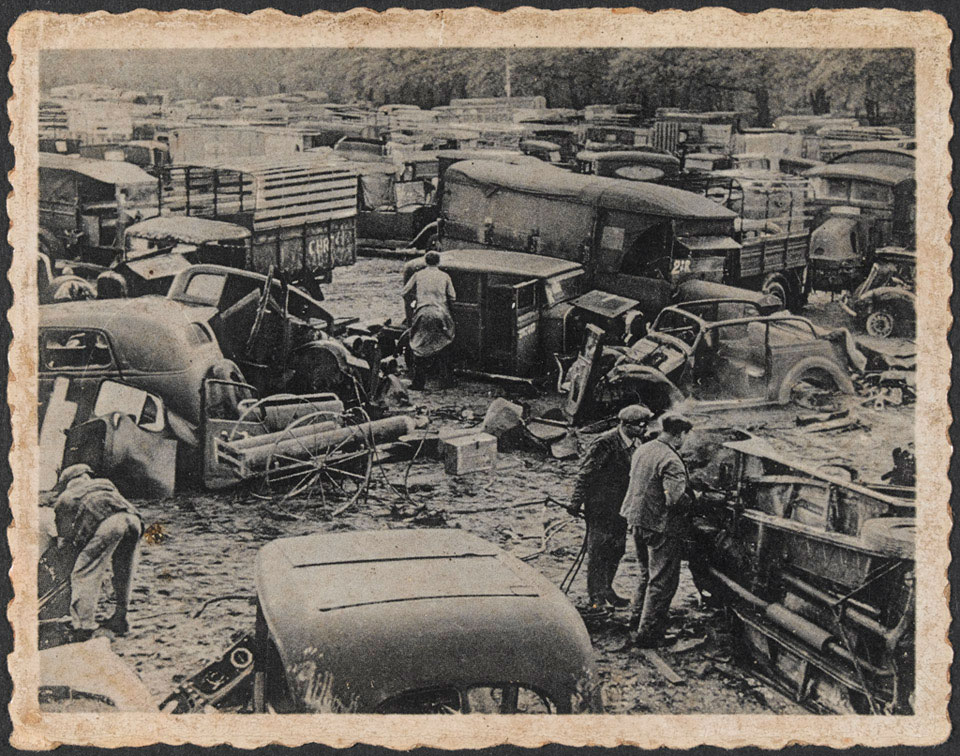 Abandoned vehicles, 1940