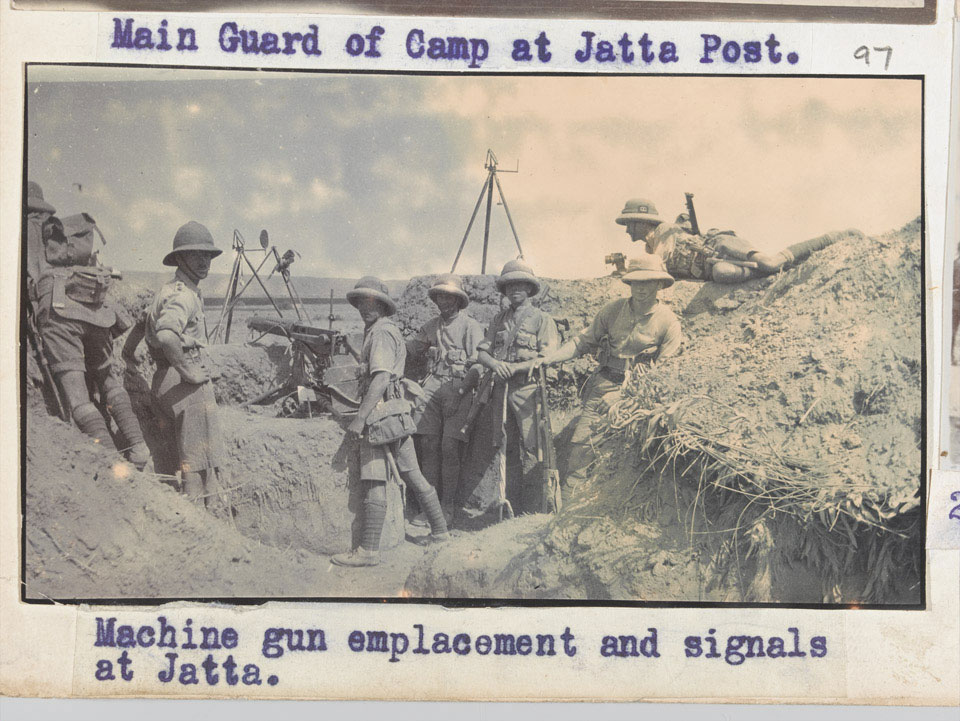 'Main Guard of camp at Jatta Post', 1919 (c)