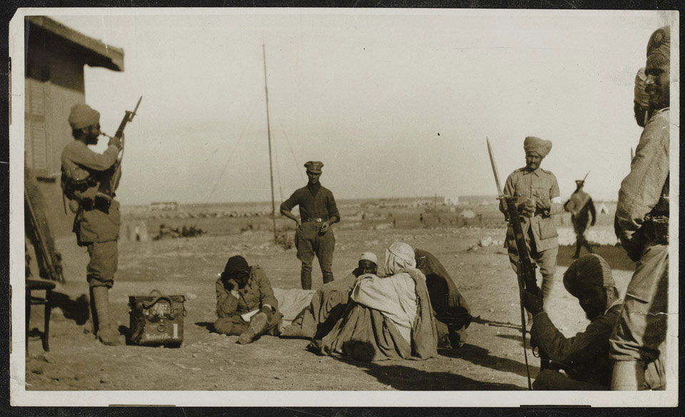 The fighting on the Egyptian Western Frontier, 1915 (c)