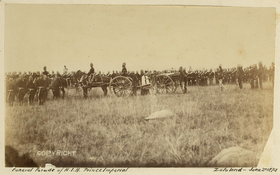'Funeral parade of HIH Prince Imperial, Zululand', 2 June 1879