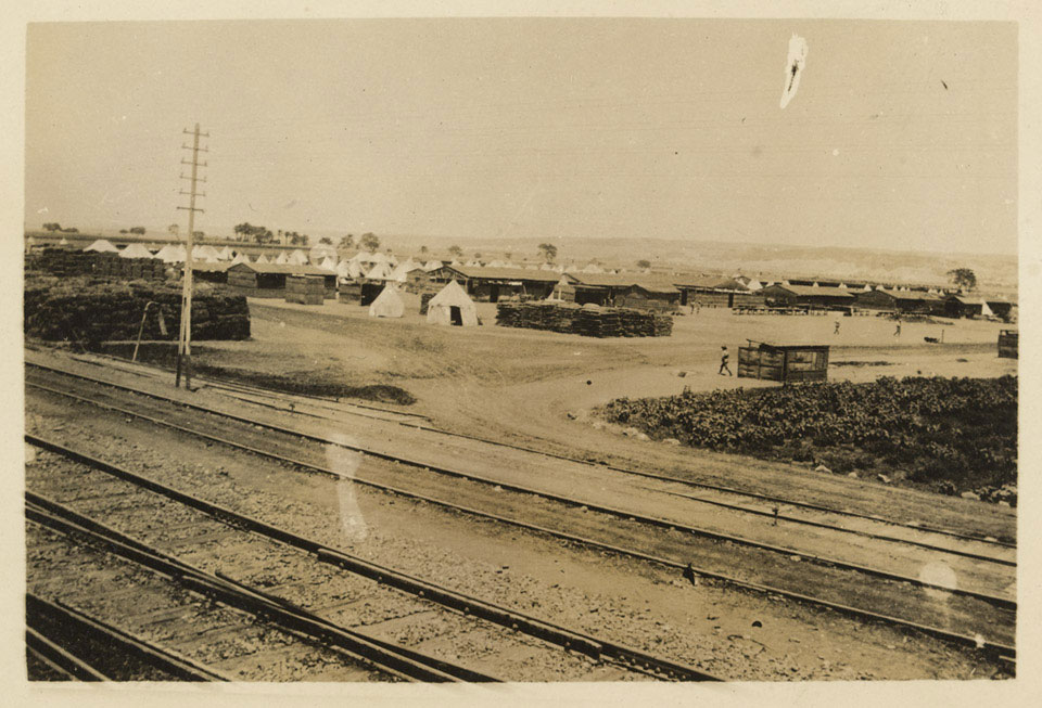 The British Army camp at Minia, Egypt, 1916