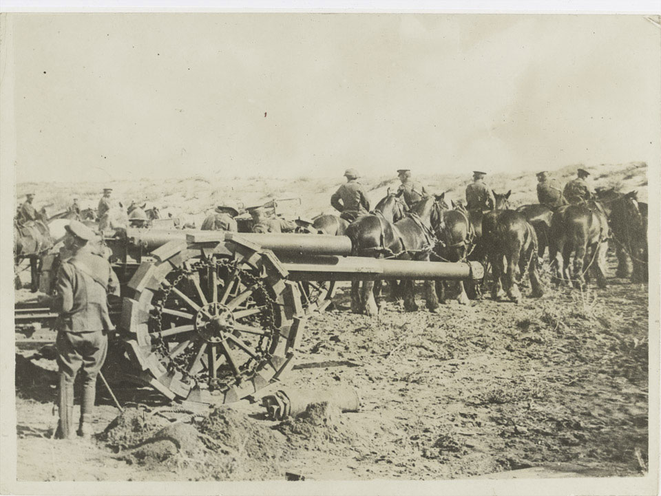 'Ten horses for working howitzers', 1916 (c)