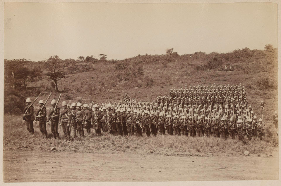 91st Highlanders returning from Zululand 1879