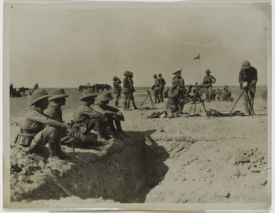 Captain Kermit Roosevelt at Tikrit, 1917
