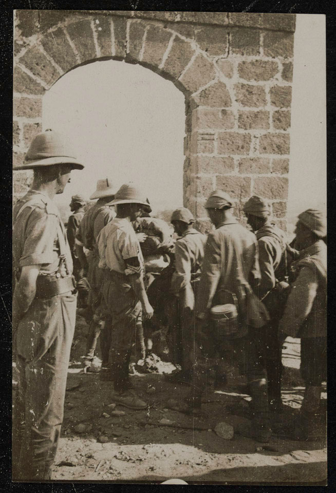 Turkish prisoners, Gaza, 10 November 1917