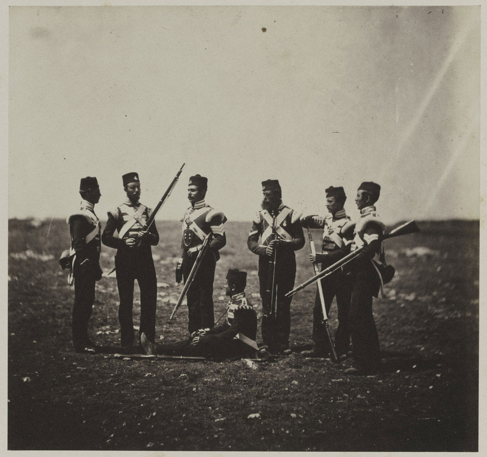 Men of the 68th (Durham) Regiment of Foot (Light Infantry), Crimea, 1855