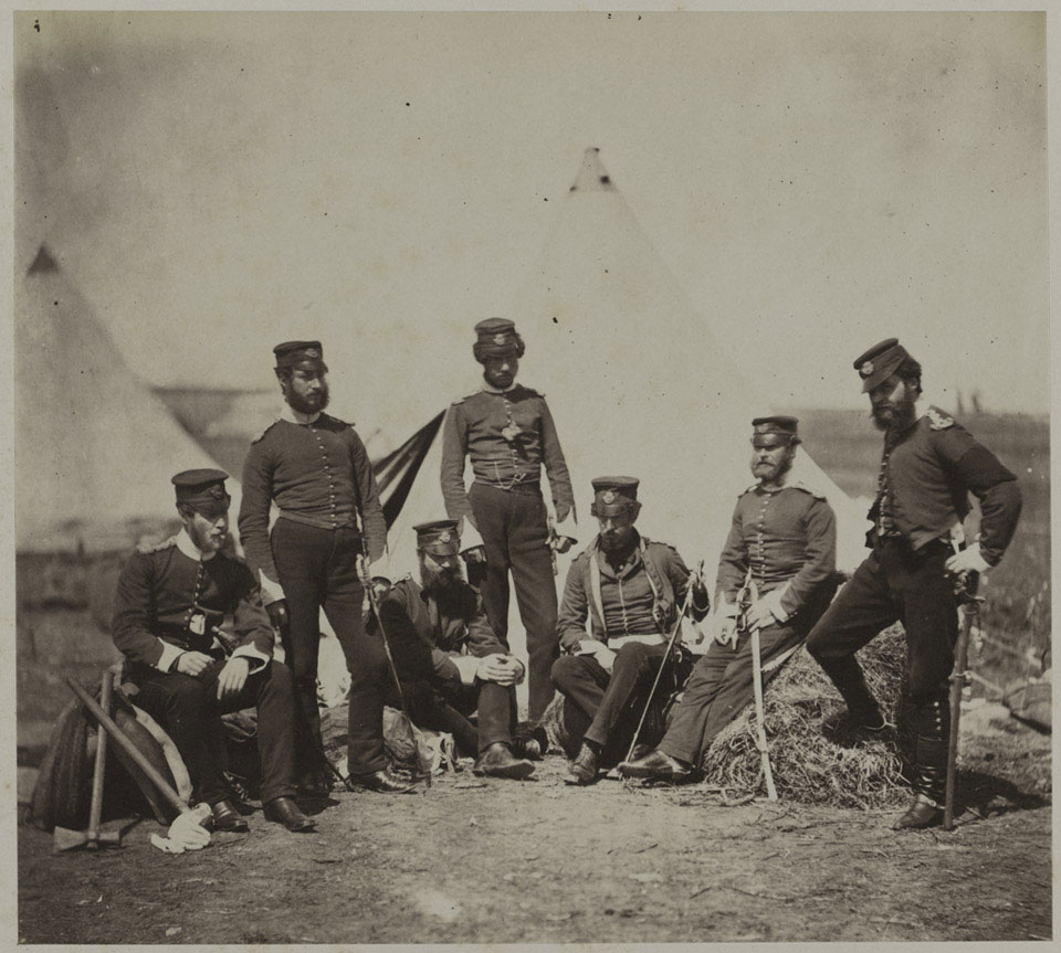 Officers of the 90th (Perthshire Volunteers) (Light Infantry) Regiment of Foot, Crimea, 1855