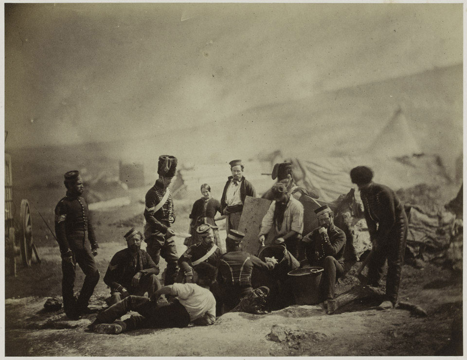 Cooking House of the 8th (The King's Royal Irish) Light Dragoons (Hussars), Crimea, 1855 (c)