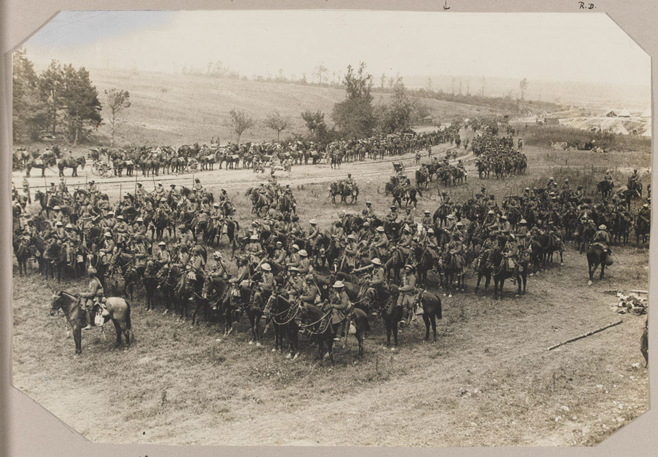 18th King George's Own Lancers near Mametz, Somme, 15 July 1916