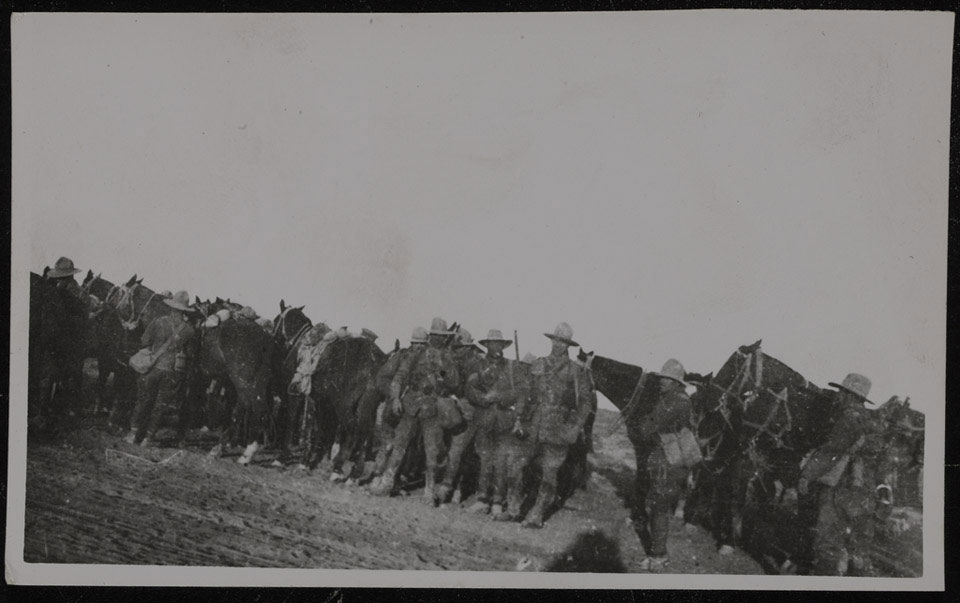 Members of 1/1st Buckinghamshire Yeomanry (Royal Bucks Hussars), 1915