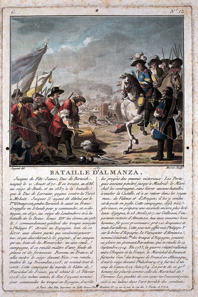 Bataille D'Almanza, 25 April 1707