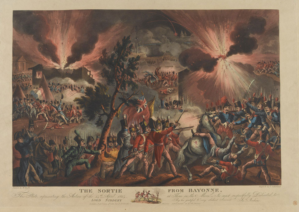 The Sortie from Bayonne, 1814