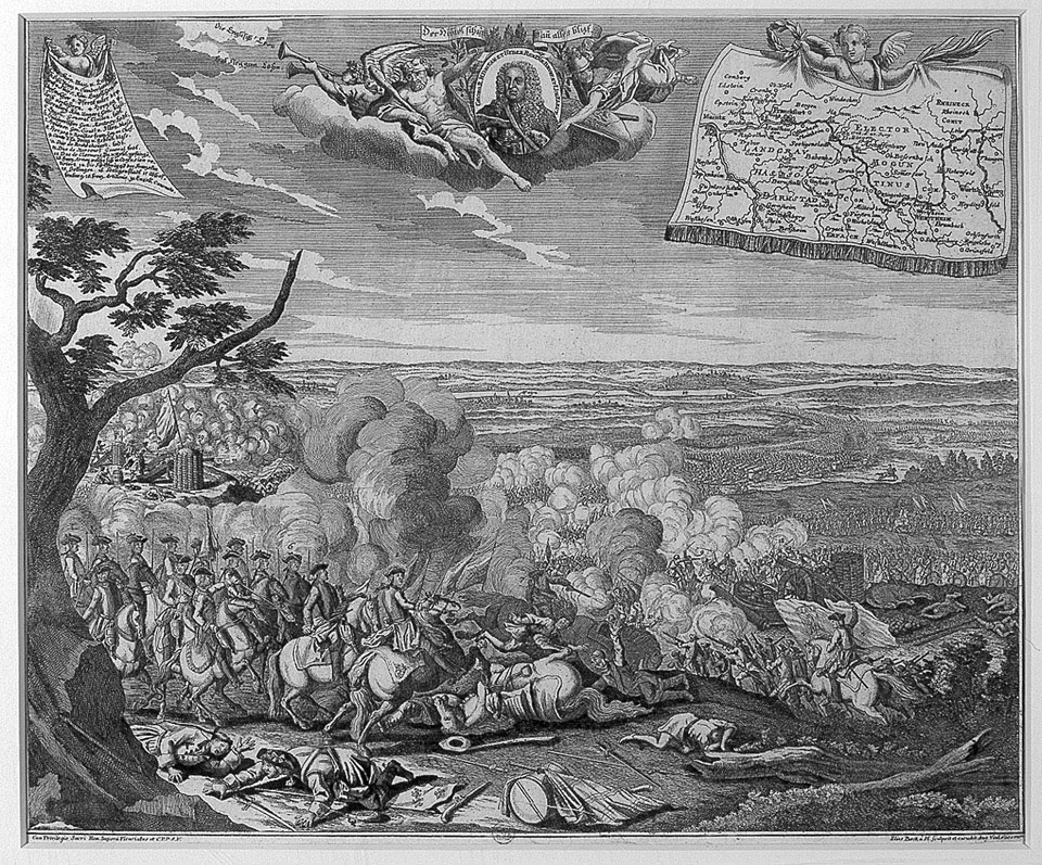 The Battle of Dettingen, 27 June 1743