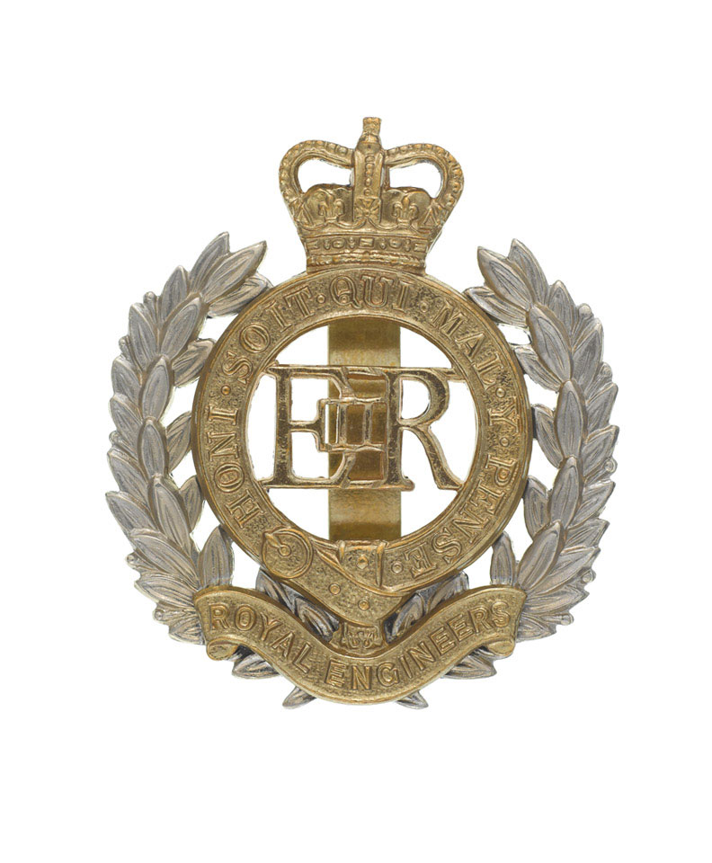 Cap badge, Royal Engineers, post 1953