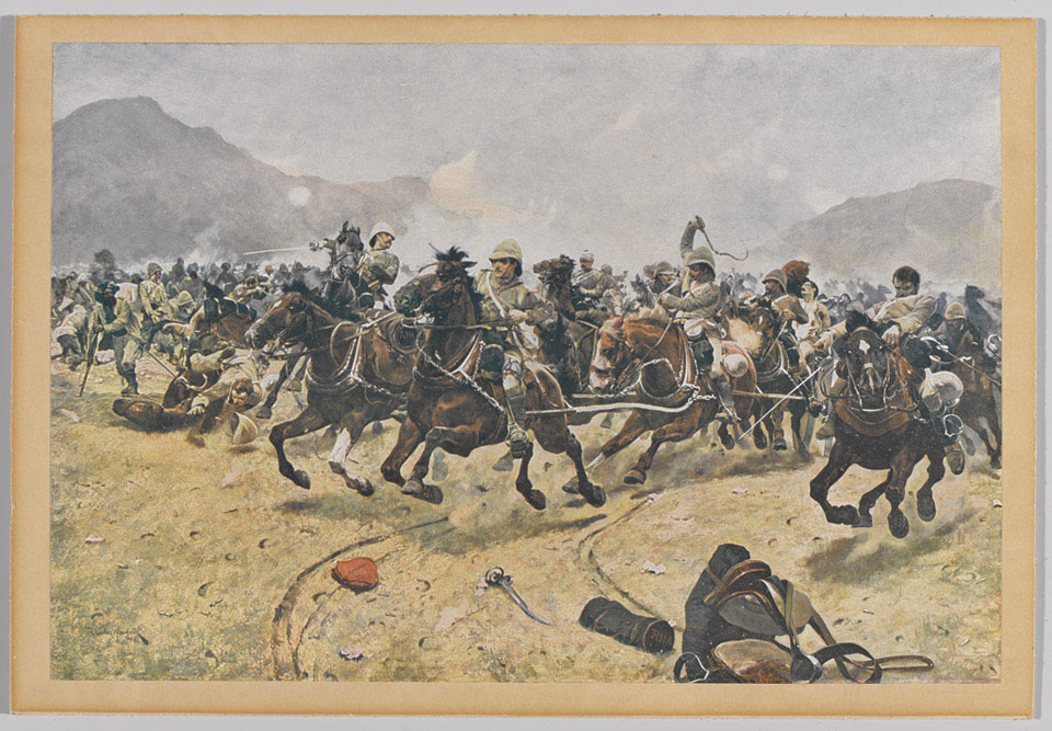 Saving the guns at Maiwand, 1880