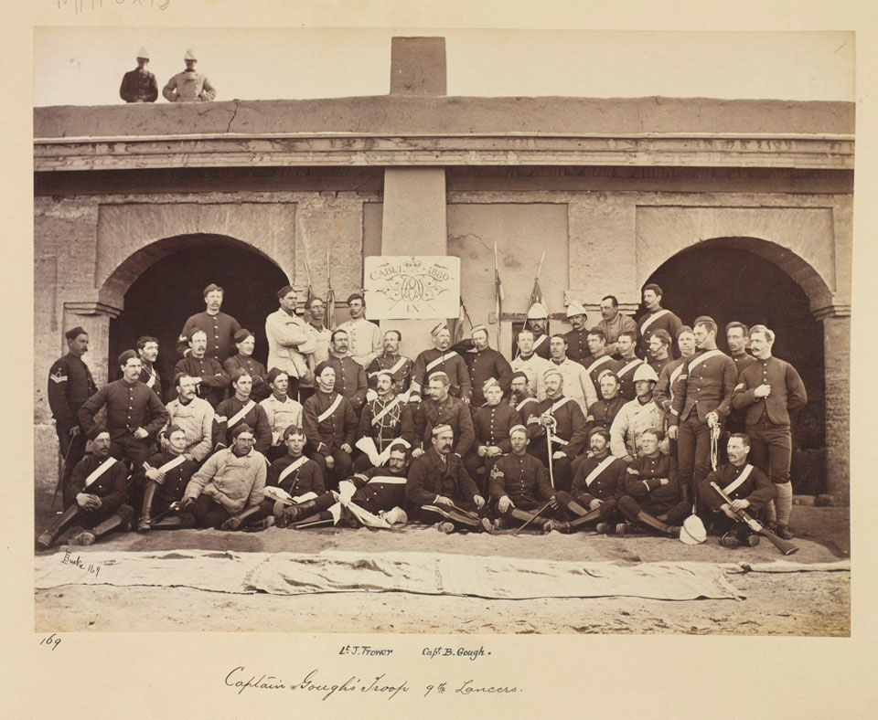 Captain Gough's Troop, 9th Lancers, Kabul, 1880 | Online Collection ...