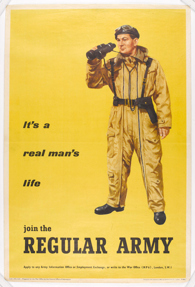 'It's a real man's life', 1960 (c)