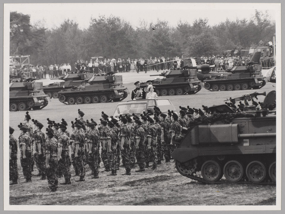 The Royal Review of the Army, Sennelager, 7 July 1977