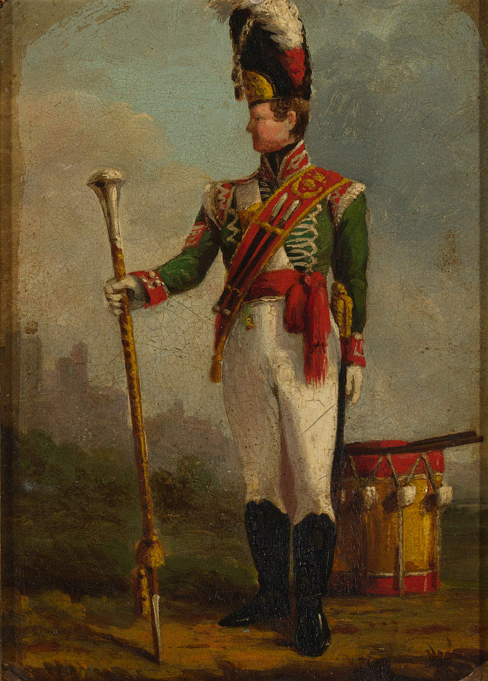 Drum Major John Goodger, 1815 (c)