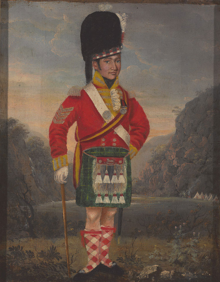 Sergeant, 92nd Highlanders, 1816 (c)