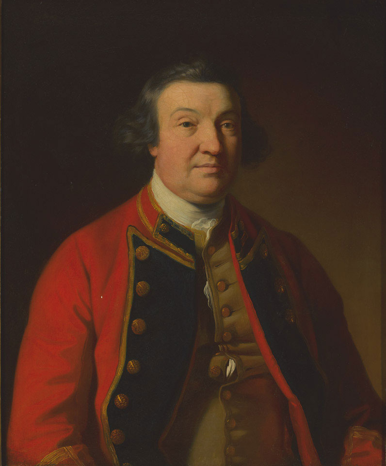 Lieutenant-Colonel Edward Maxwell (later Maxwell Browne) (1721-1803), 21st Regiment of Foot (Royal North British Fusiliers), 1758 (c)