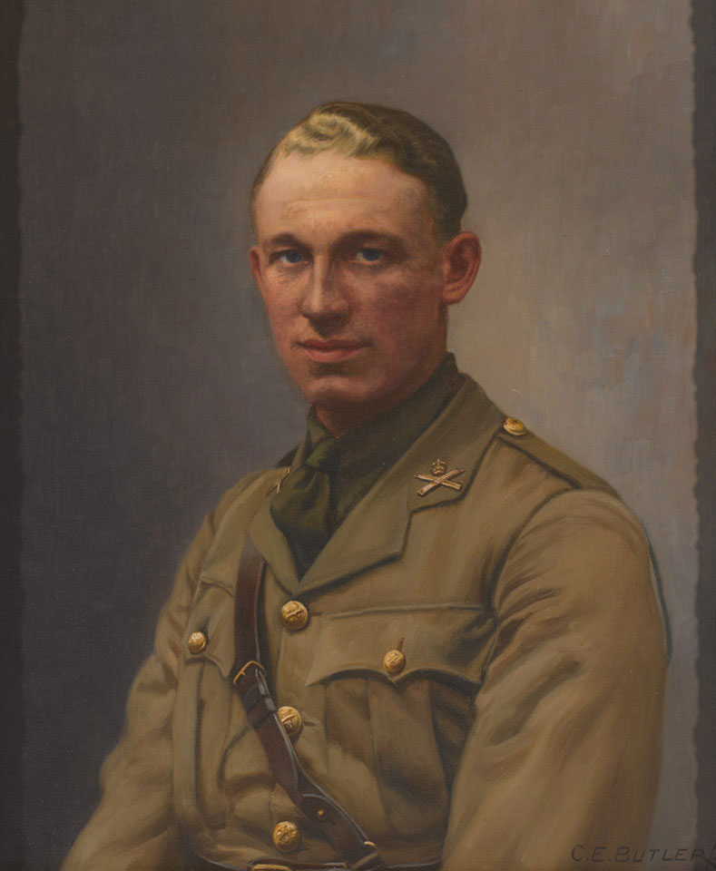 Lieutenant A L Bobby, Machine Gun Corps and the Middlesex Regiment, 1917 (c)