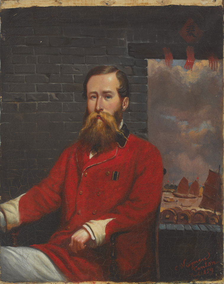 Captain (later Lieutenant-Colonel) Robert Coney Whiting, 70th Bengal Native Infantry, Canton, 1859