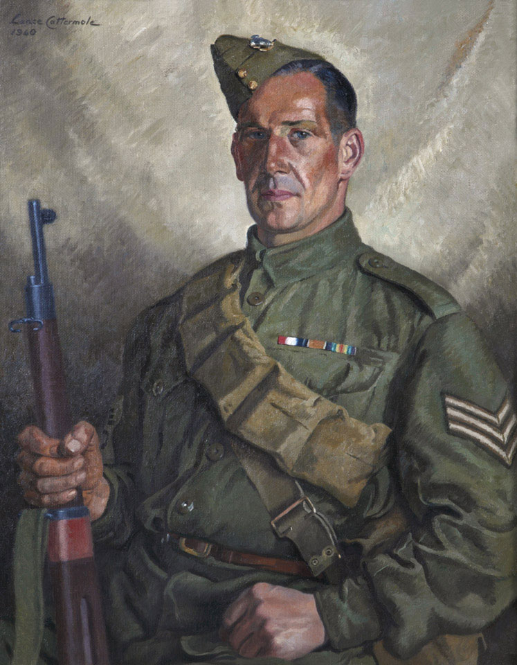 Sergeant Percy Stanford, 5th Sussex (Worthing) Battalion, Home Guard, 1940