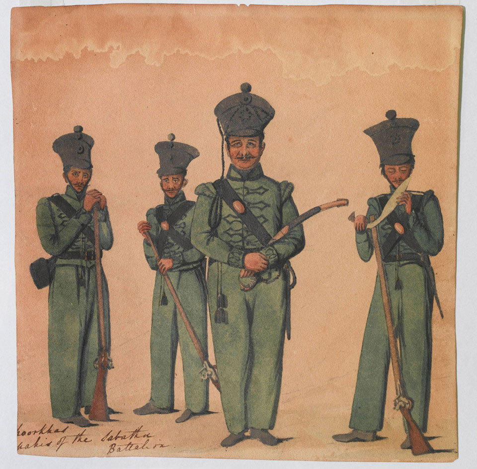 1st Nasiri Battalion (later 1st Gurkha Rifles), 1834
