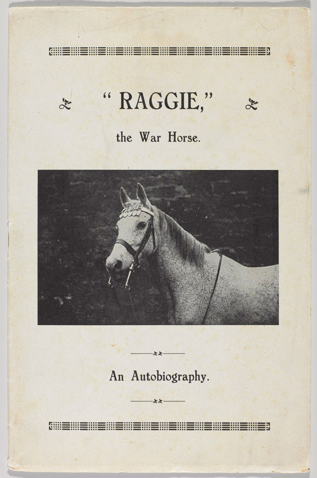 '"Raggie" The Warhorse, An Autobiography',1931