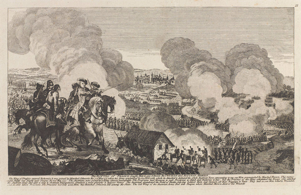 The Battle of Prague, 6 May 1757