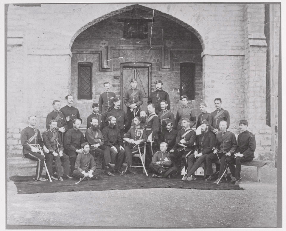 Officers of the 41st Regiment, 1870 (c)
