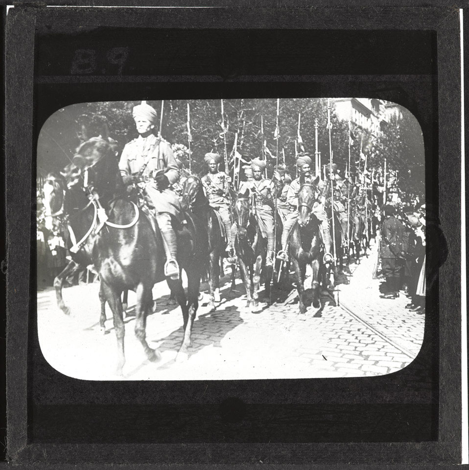 Indian cavalry, 1914