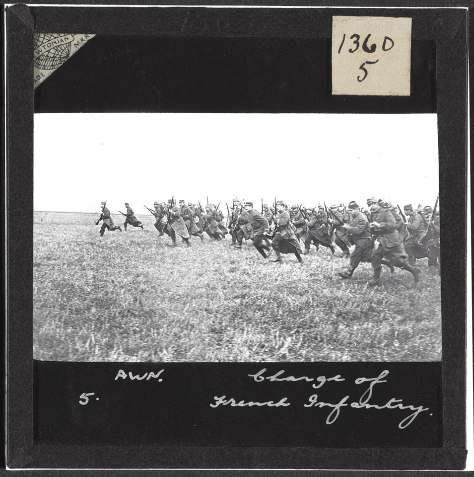 'Charge of French infantry', 1914