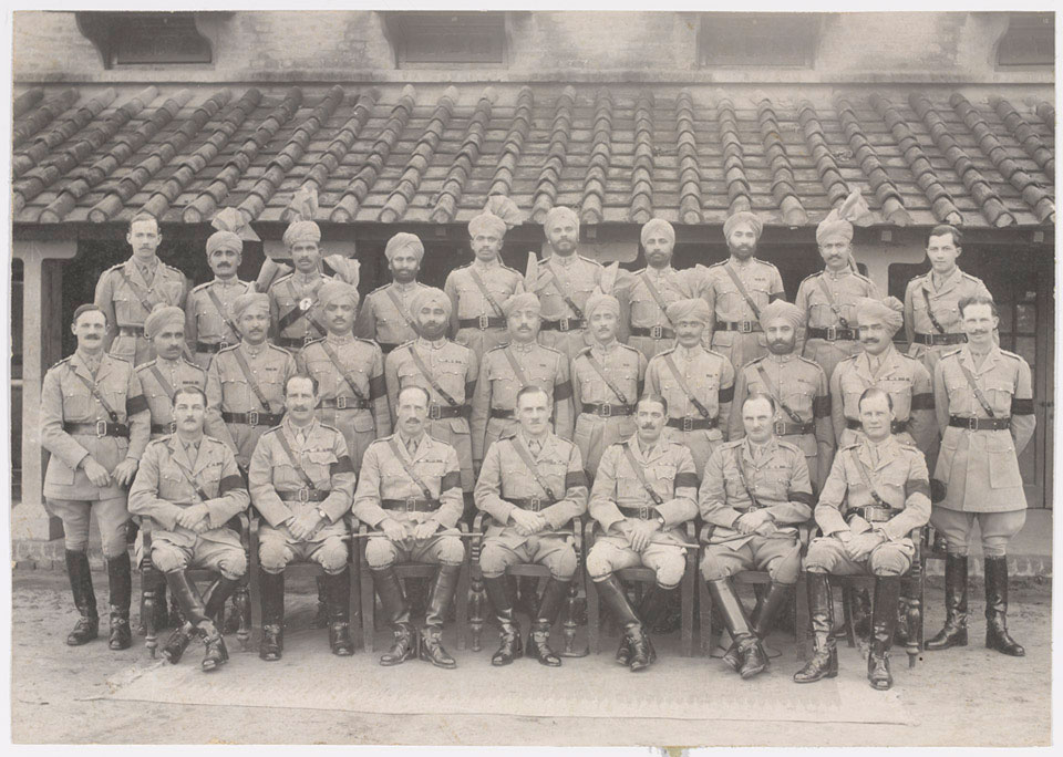 British and Indian officers, 15th Lancers, 1930 (c) | Online Collection ...