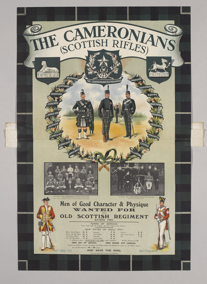 Bonhams A Cameronians (Scottish Rifles) Side Drum