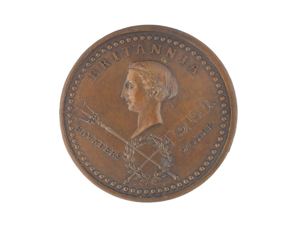 Medal commemorating the capture of Quebec 1759