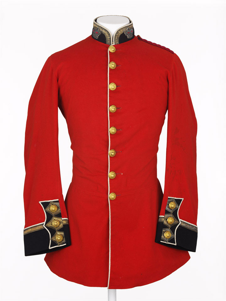 Tunic worn by Second Lieutenant George Mitchell, 2nd Bengal European ...