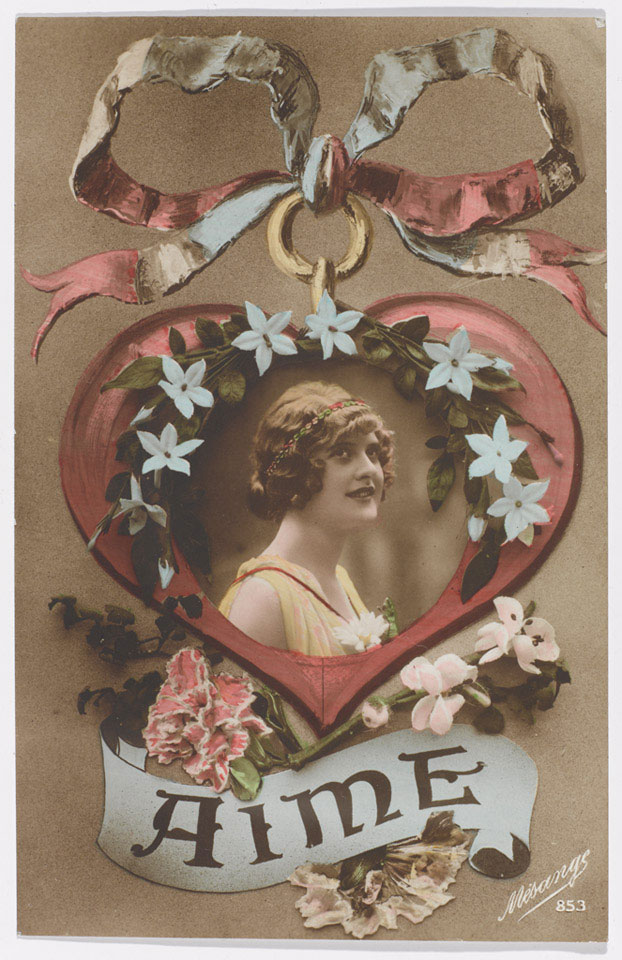 Postcard sent from Private Holland Chrismas, to  Ada Manley, 1916