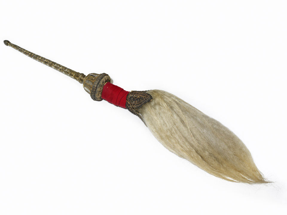 Fly whisk from Bahadur Shah's palace, Delhi, 1857 (c)