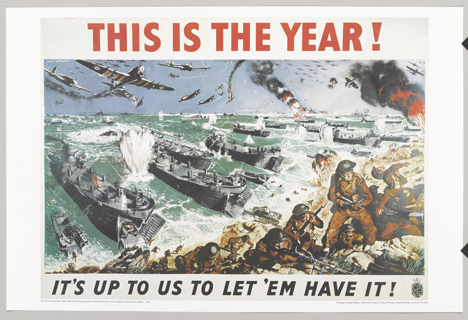 "This is the Year! It's up to us to let 'em have it!", 1944