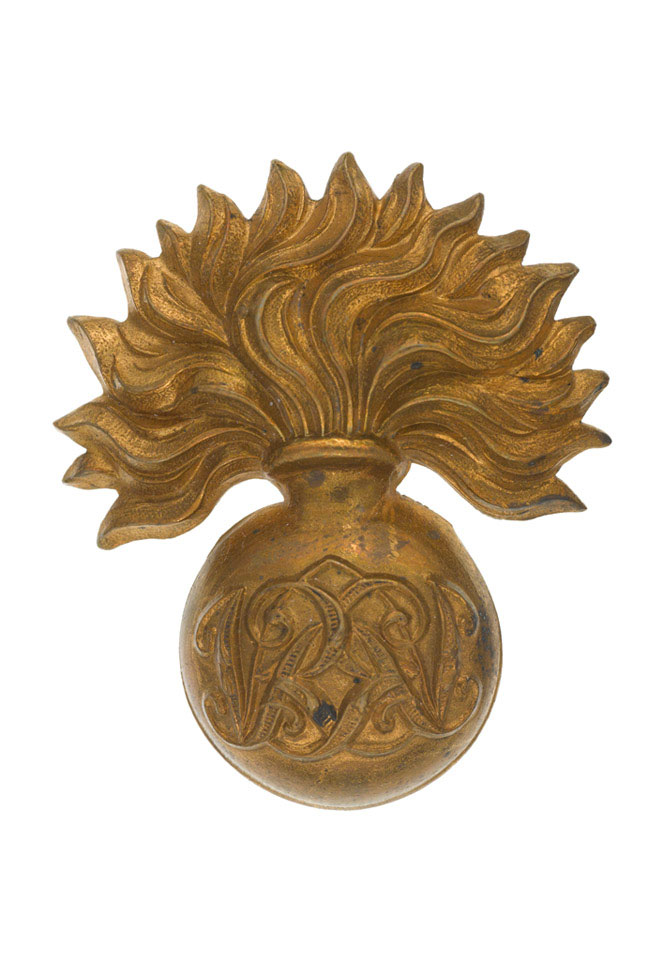 Cap badge, Grenadier Guards, 1896-1902.