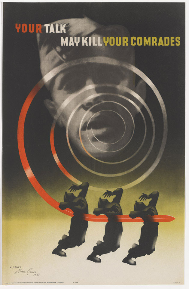 'Your talk may kill your comrades', 1942