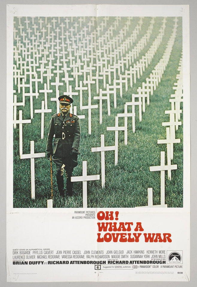 Poster for the film version of 'Oh! What A Lovely War', 1969