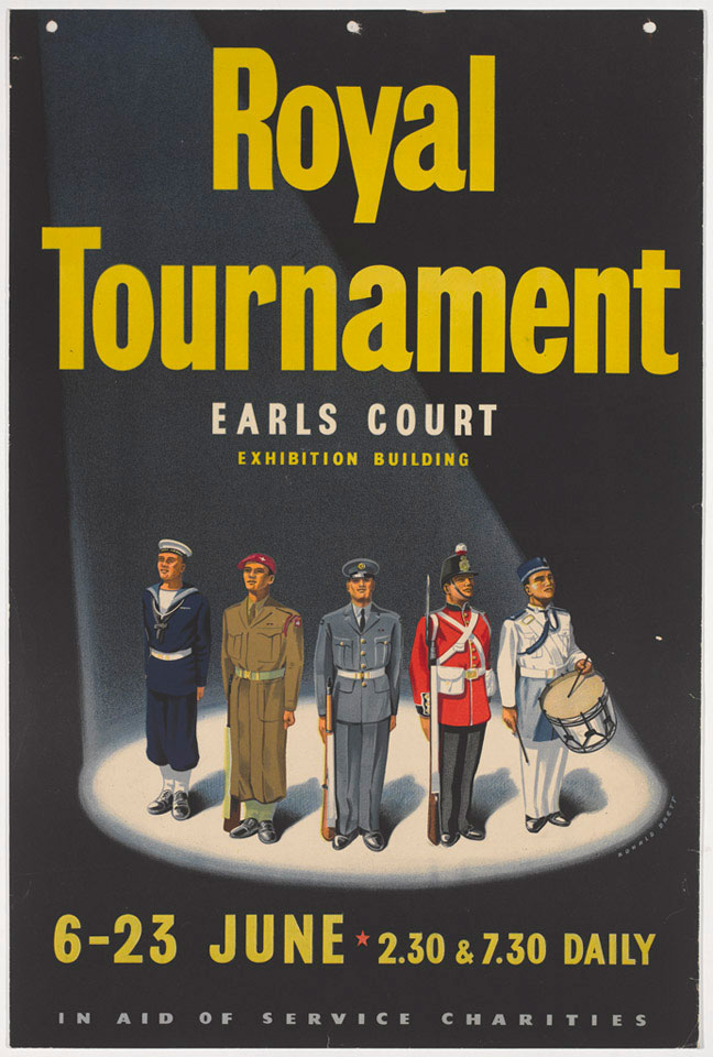 Poster, Royal Tournament, 1956