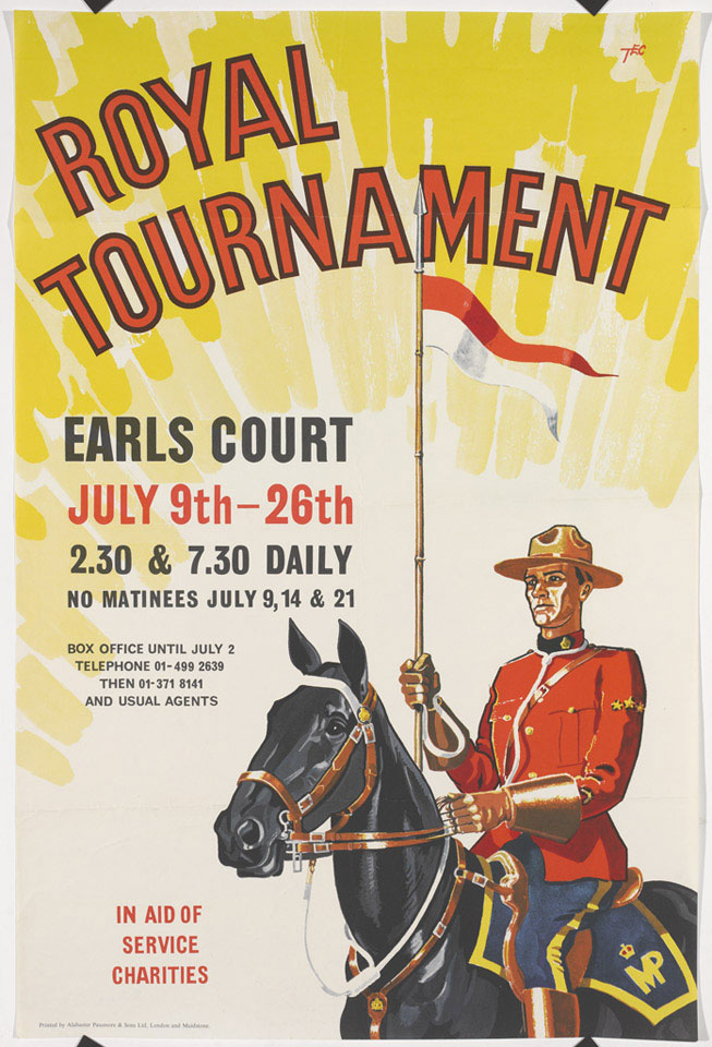 'Royal Tournament Earl's Court July 9th26th 2.30 and 7.30 Daily