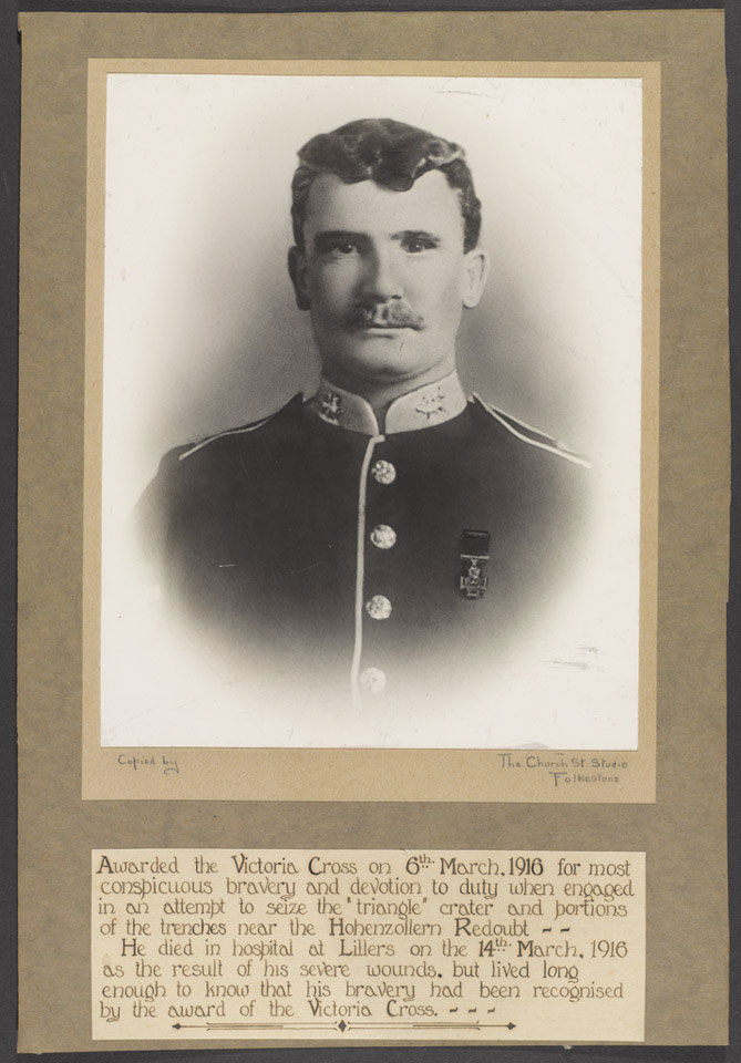 Private William Richard Cotter, The Buffs (East Kent Regiment), 1910